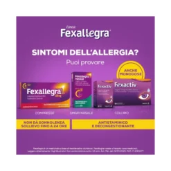 Fexallegra Nasale Antistaminico Decongestionante per Sintomi Allergia 10ml