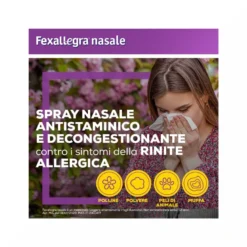 Fexallegra Nasale Antistaminico Decongestionante per Sintomi Allergia 10ml