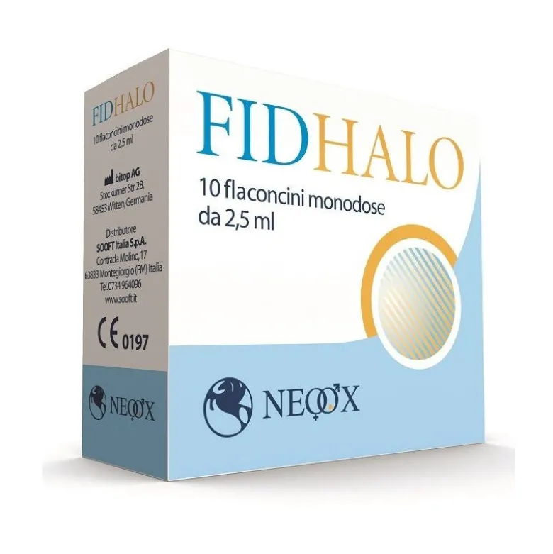 Fidhalo 10 Flaconcini Monodose Da 2,5ml