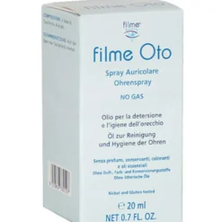 Filme Oto Spray Auricolare 20ml Detergente Orecchie Efficace