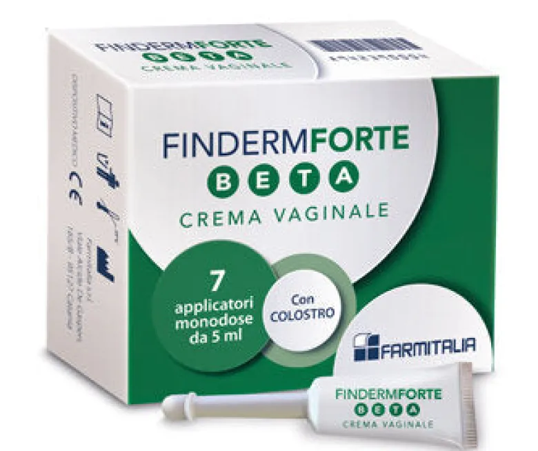 Finderm Forte Beta Crema Vaginale 5g - 7 Applicatori Monouso