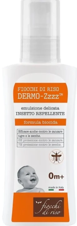 Fiocchi Di Riso Emulsione Delicata Insetto Repellente 100ml