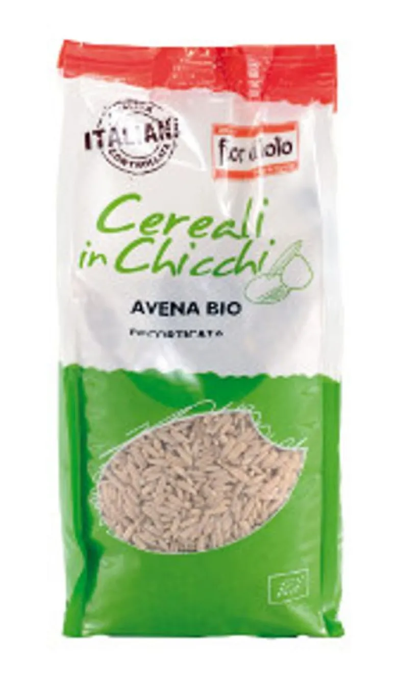 Fior di loto Cereali in chicchi avena decorticata biologica 500g