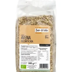 Fior di loto Cereali in chicchi avena decorticata biologica 500g