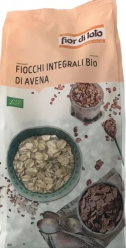 Fior di loto Fiocchi di Avena integrali bio 500g