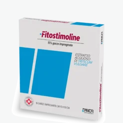 Fitostimoline Crema Garze Cicatrizzanti Impregnate 15% 10 Pezzi