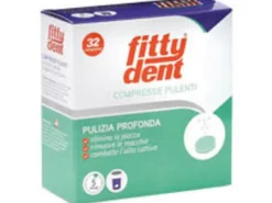 Fittydent compresse pulenti per protesi dentali e apparecchi ortodontici 32 compresse
