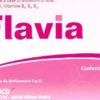 Flavia Integratore di Isoflavoni di Soia, Calcio, Vitamina D e K, Vitamine B6, B9, B12 benessere in