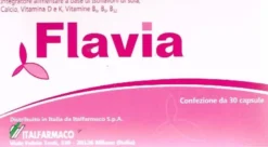 Flavia Integratore di Isoflavoni di Soia, Calcio, Vitamina D e K, Vitamine B6, B9, B12 benessere in