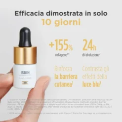 Flavo-C Forte è un potente siero viso intensivo con il 15% di vitamina C pura e fresca che rivitalizza, illumina e aiuta a ridurre i segni di affaticamento della pelle.