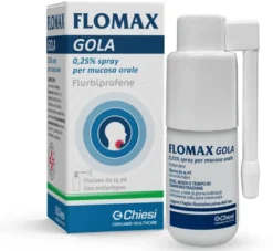 Flomax Gola Spray per mucosa orale 0,25% 15 ml