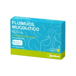 FLUIMUCIL MUCOLITICO 600 mg 10 compresse effervescenti gusto Limone