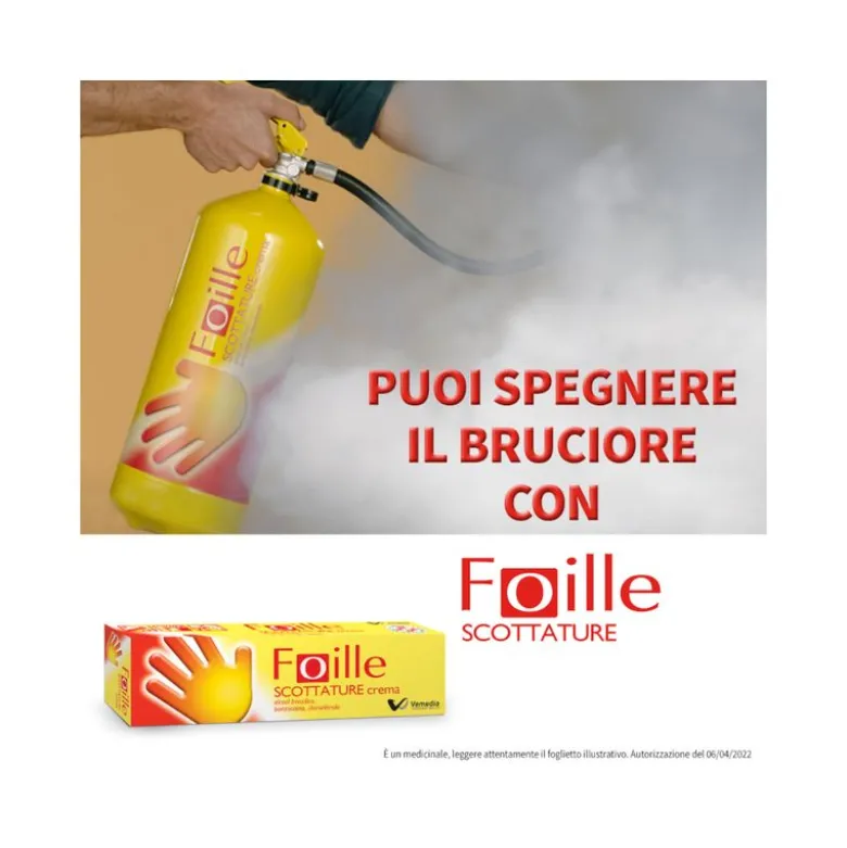 Foille Crema per ustioni, bruciature e scottature domestiche 29,5 g