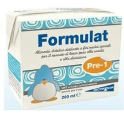 Formulat Pre-1 liquido per neonati pretermine 3 brick da 200ml