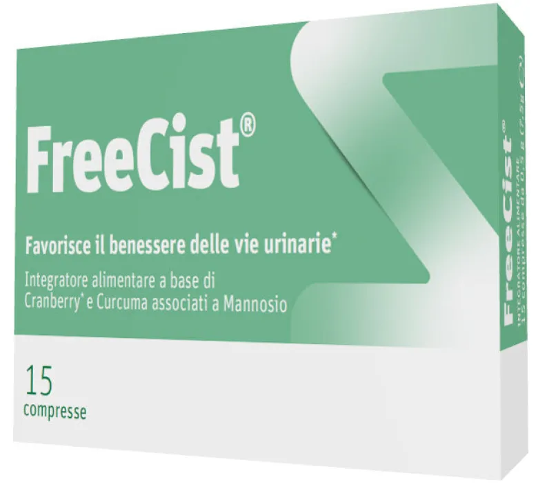 FreeCist benessere urinario 15 compresse