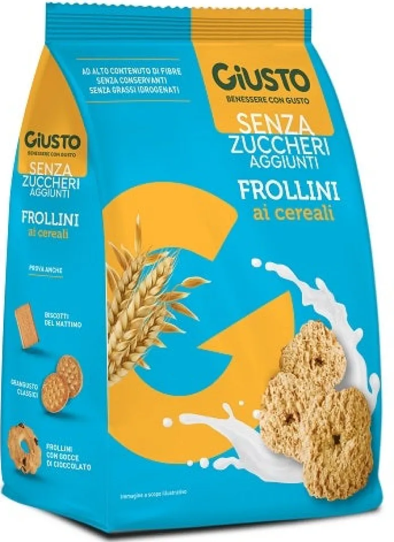 Frollini Ai Cereali Senza Zuccheri Aggiunti
