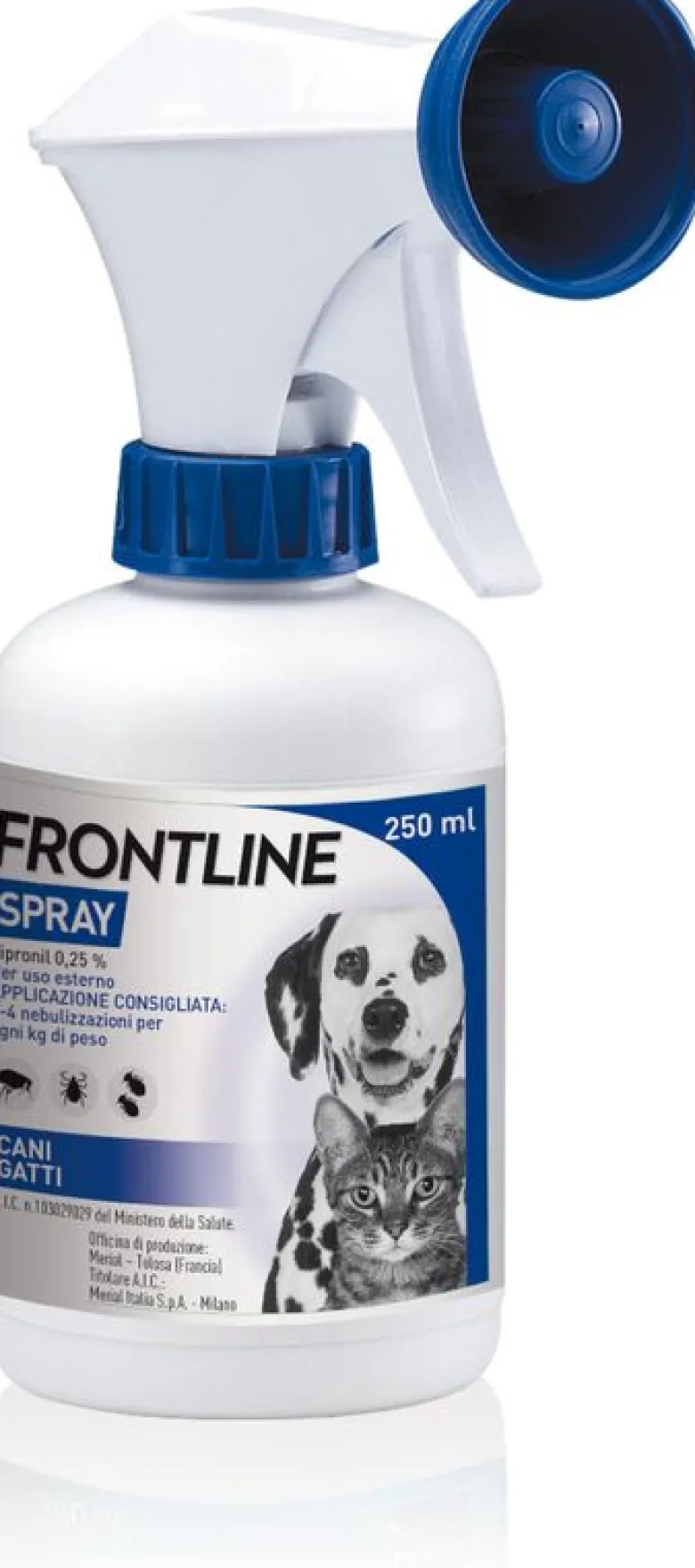 Frontline Spray 250 ml antiparassitario per cani e gatti