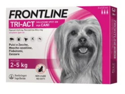 Frontline Tri-Act antiparassitario per Cani 2-5 Kg 3 fiale