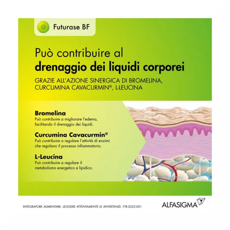 Futurase BF edema e infiammazione 10 bustine