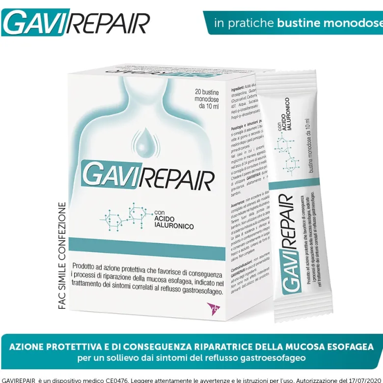 GaviRepair riparazione della mucosa esofagea 20 bustine