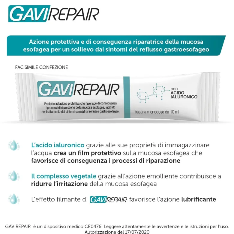 GaviRepair riparazione della mucosa esofagea 20 bustine