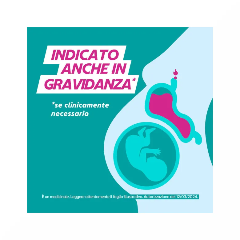 Gaviscon Bruciore e Indigestione Indicato per sintomi del Reflusso Gastroesofageo come Indigestione Bruciore e Acidità di Stomaco 24 Bustine 10ml