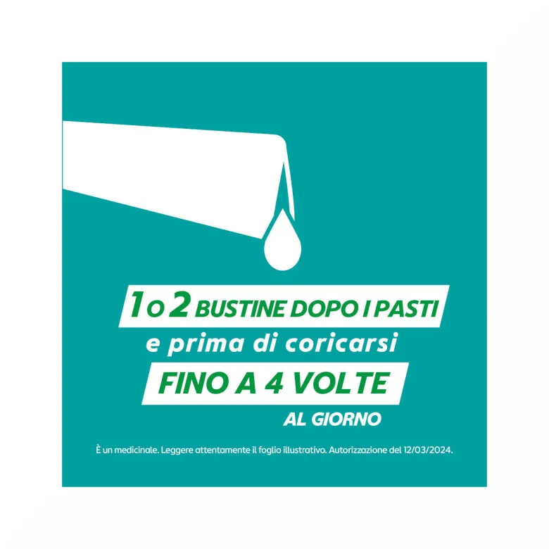 Gaviscon Indicato per I Sintomi del Bruciore di Stomaco Occasionale 24 bustine