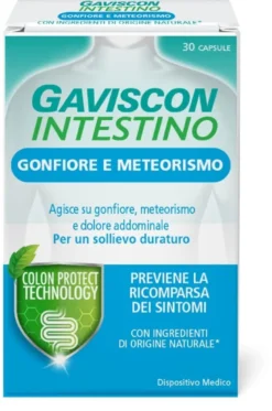 Gaviscon Intestino Gonfiore e Meteorismo 30 Capsule