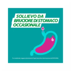 Gaviscon 250 mg + 133,5 mg, Indicato per Bruciore di Stomaco Occasionale 24 Compresse Menta