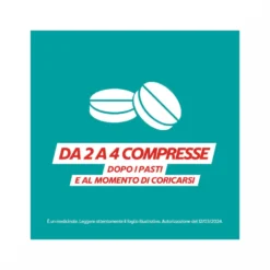 Gaviscon 250 mg + 133,5 mg, Indicato per Bruciore di Stomaco Occasionale 24 Compresse Fragola