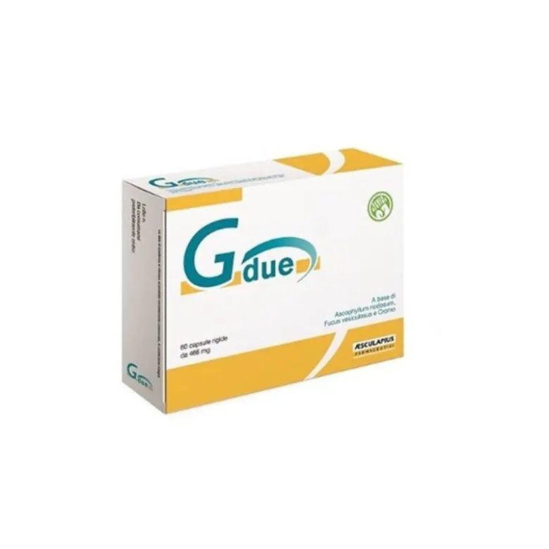 Gdue 60 Capsule - Integratore Naturale per Digestione Sana