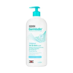 Gel da bagno Syndet con agenti antimicrobici, ideale per un’igiene rispettosa della pelle e per limitare la proliferazione di microrganismi.