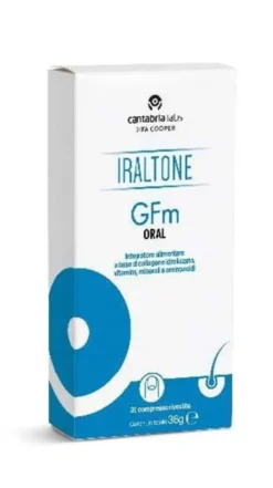 GFm Oral Iraltone 30 Compresse - Integratore per Capelli Forti