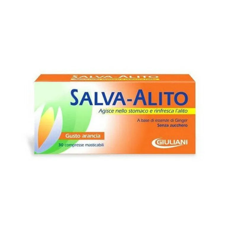 Giuliani Salva-alito gusto arancia 30 compresse