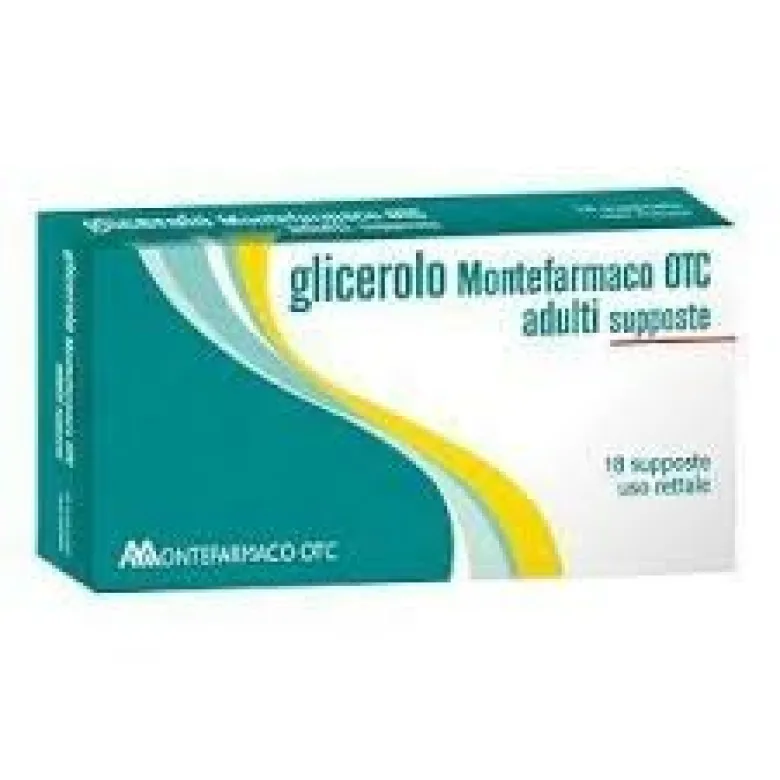 Glicerolo Adulti stitichezza occasionale 18 supposte
