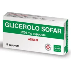 Glicerolo Adulti 18 supposte Sofar