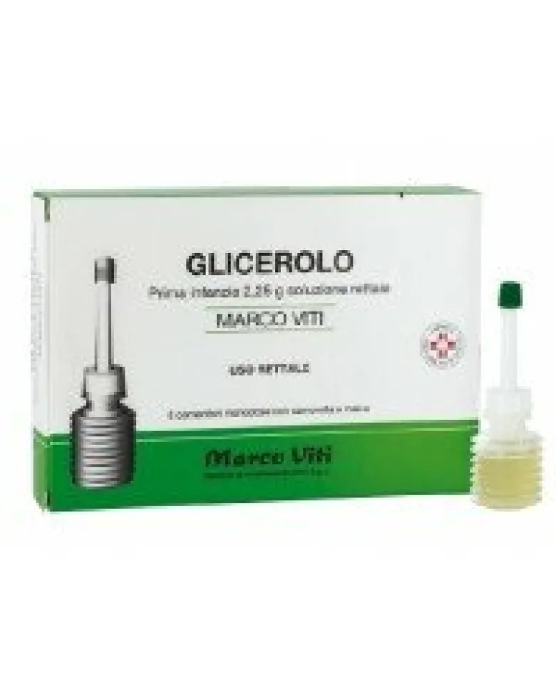 Glicerolo uso rettale 6 contenitori monodose Marco Viti