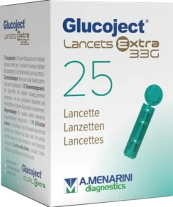 Glucoject Lancetta Pungidito Extra G33 25 Pezzi