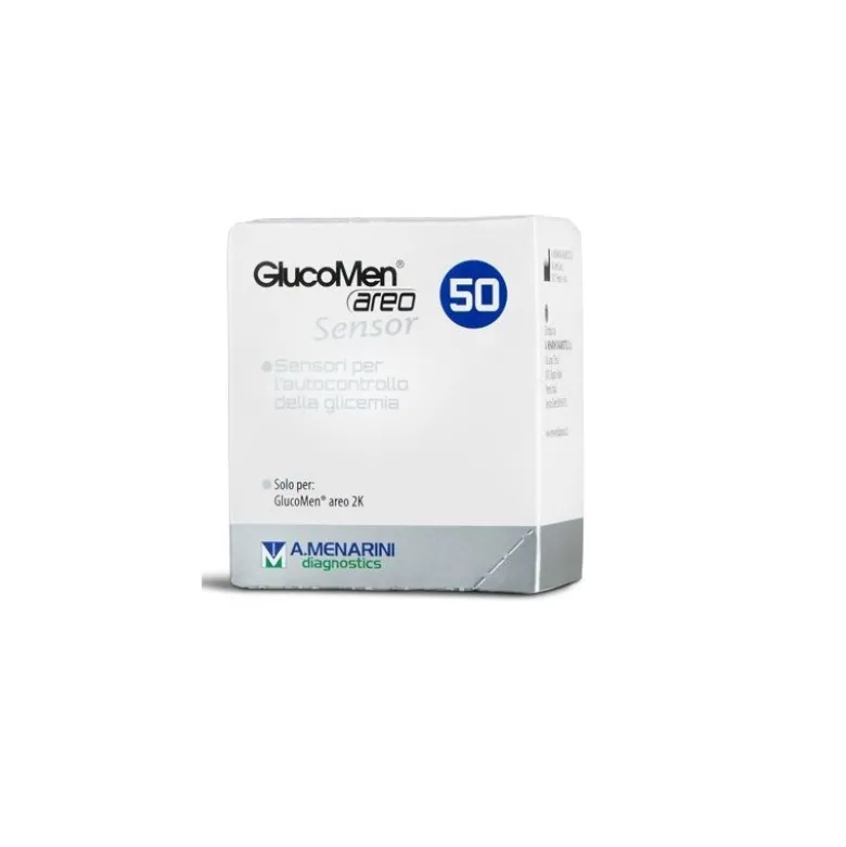 Glucomen Aero Sensor Strisce Glucosio 50 pz Analisi Precisa