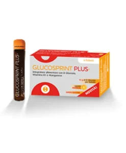 Glucosprint Plus Arancia integratore alimentare di vitamine 6 fiale