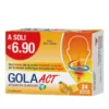 Gola Act benessere delle vie respiratorie gusto Miele e Arancia 24 compresse