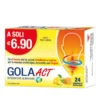Gola Act benessere delle vie respiratorie gusto Miele e Limone 24 compresse