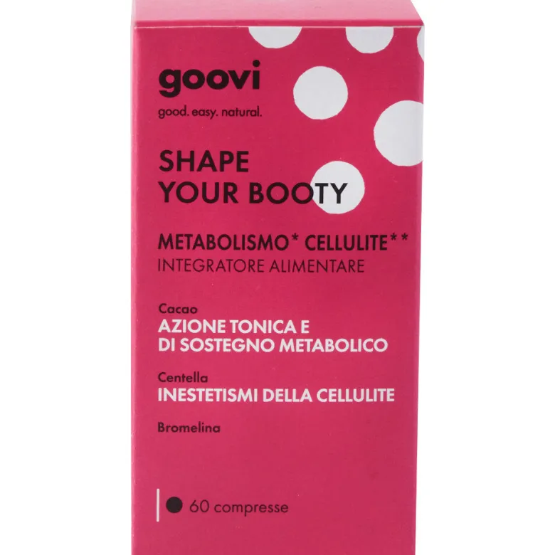 Goovi Shape Your Booty Integratore 60 Compresse Glutei