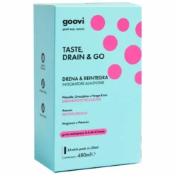 Goovi Taste Drain & Go Drenante Melograno e Frutti Di Bosco 24 Stick