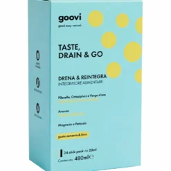 Goovi Taste Drain & Go Drenante Zenzero e Lime 24 Stick