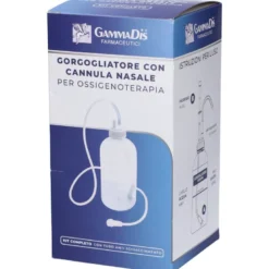 Gorgogliatore Per Ossigenoterapia Con Occhiale e Cannula Nasale