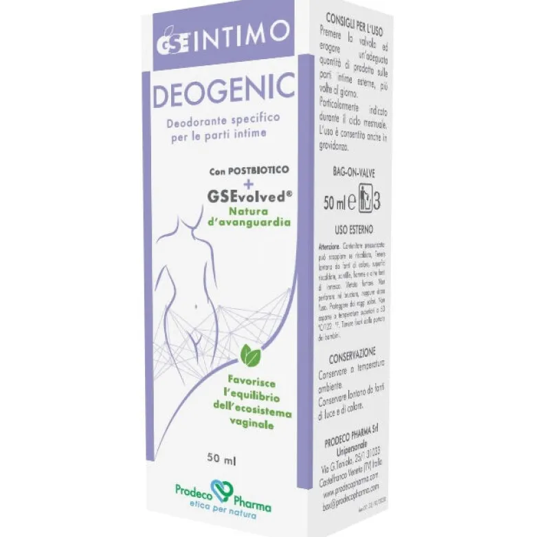 Gse Intimo Deogenic Deodorante specifico per le parti intime 50ml