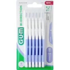 Gum Bi-Direction scovolino interdentale 0.6mm 6 pezzi