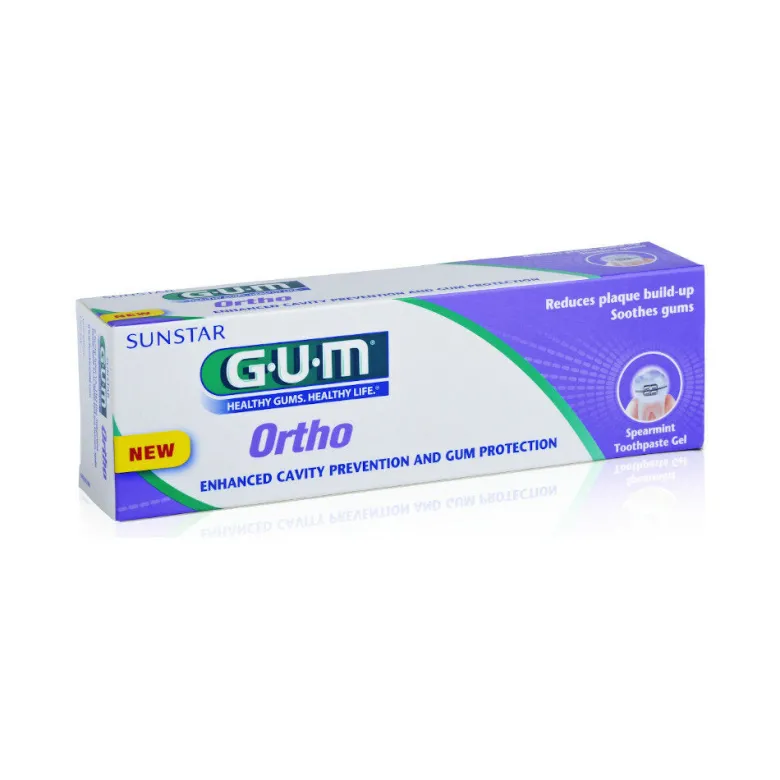 Gum ortho dentifricio con fluoro 75ml