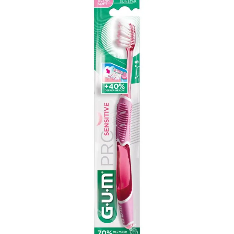 Gum Pro Sensitive spazzolino setole ultra soft 1 pezzo colori assortiti